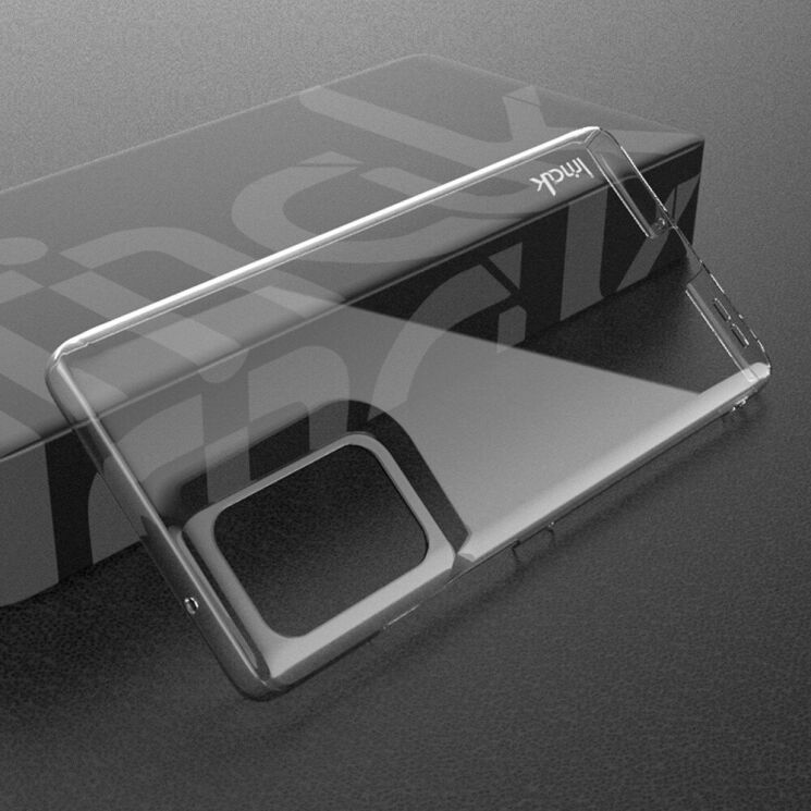 Пластиковый чехол IMAK Crystal II Pro для Motorola Edge 50 Fusion - Transparent: фото 4 из 9