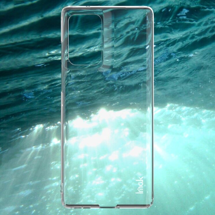 Пластиковый чехол IMAK Crystal II Pro для Motorola Edge 50 Fusion - Transparent: фото 3 из 9