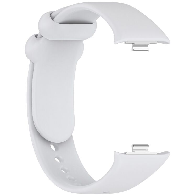 Ремешок ArmorStandart Silicone Strap для Xiaomi Redmi Watch 4 / 5 / Mi Smart Band 8 Pro / Band 9 Pro - White: фото 4 из 6