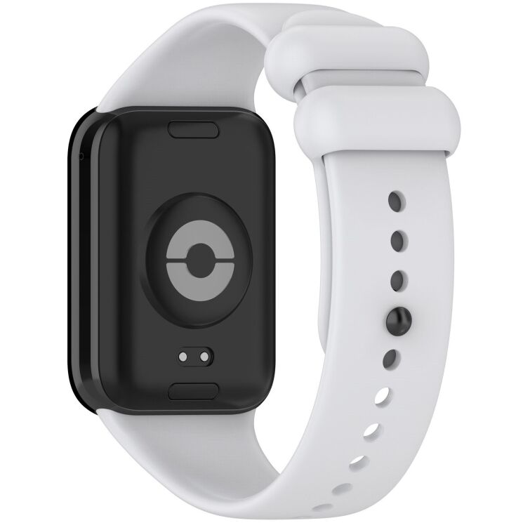 Ремешок ArmorStandart Silicone Strap для Xiaomi Redmi Watch 4 / 5 / Mi Smart Band 8 Pro / Band 9 Pro - White: фото 2 из 6
