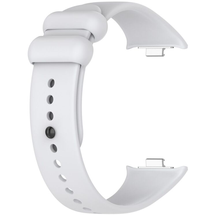 Ремешок ArmorStandart Silicone Strap для Xiaomi Redmi Watch 4 / 5 / Mi Smart Band 8 Pro / Band 9 Pro - White: фото 3 из 6