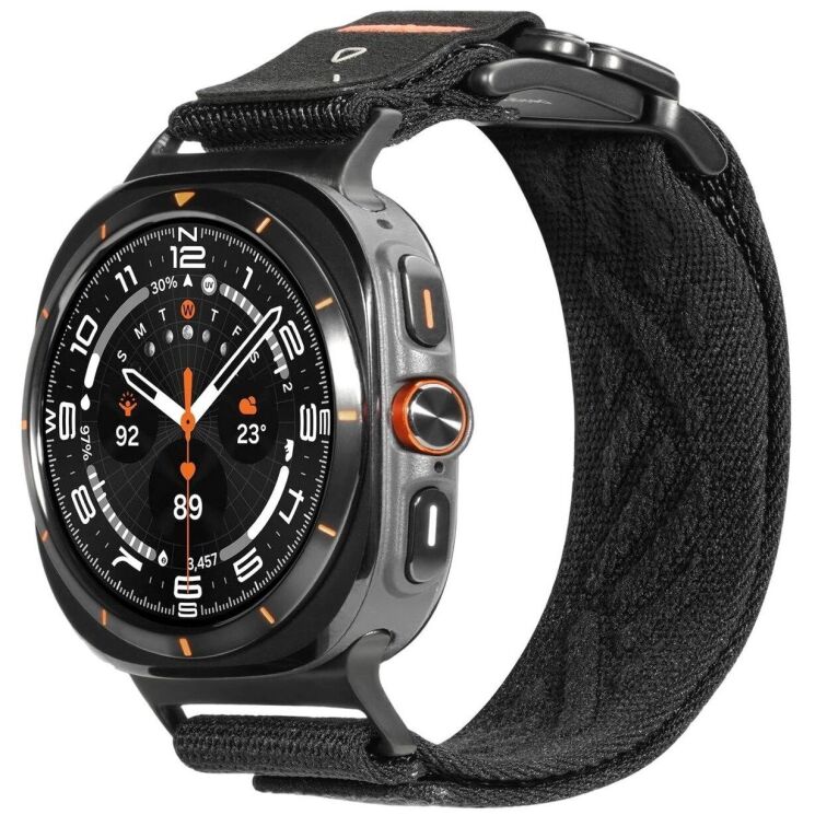 Ремінець AULUMU CS03 Titanium Mag Buckle Quick-Release Band для Samsung Galaxy Watch Ultra 2 / Ultra / Ultra (2025) - Black (427020B) Ремінець AULUMU CS03 Titanium Mag Buckle Quick-Release Band для Samsung Galaxy Watch Ultra 2 / Ultra / Ultra (2025) - Black: фото 1 з 12