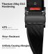 Ремінець AULUMU CS03 Titanium Mag Buckle Quick-Release Band для Samsung Galaxy Watch Ultra 2 / Ultra / Ultra (2025) - Black (427020B). Фото 8 з 12