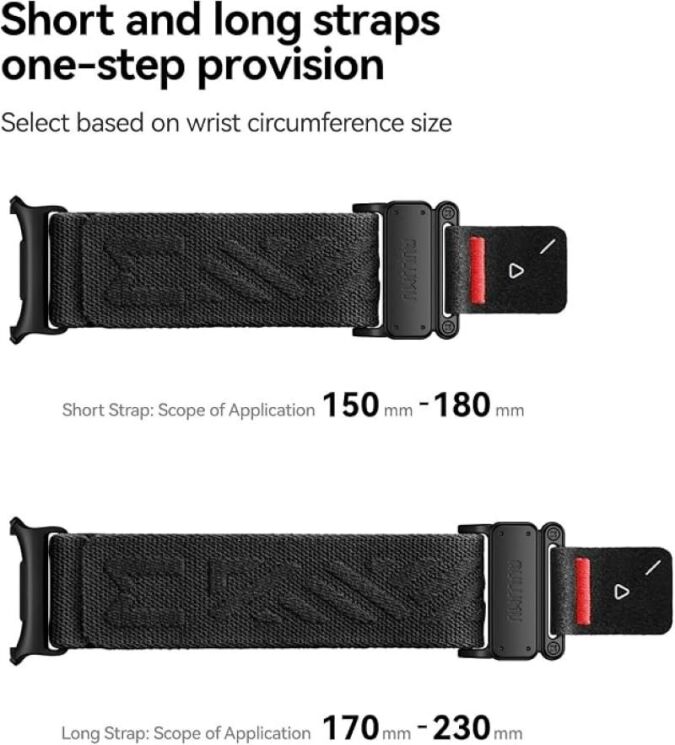 Ремінець AULUMU CS03 Titanium Mag Buckle Quick-Release Band для Samsung Galaxy Watch Ultra 2 / Ultra / Ultra (2025) - Black (427020B) Ремінець AULUMU CS03 Titanium Mag Buckle Quick-Release Band для Samsung Galaxy Watch Ultra 2 / Ultra / Ultra (2025) - Black: фото 6 з 12