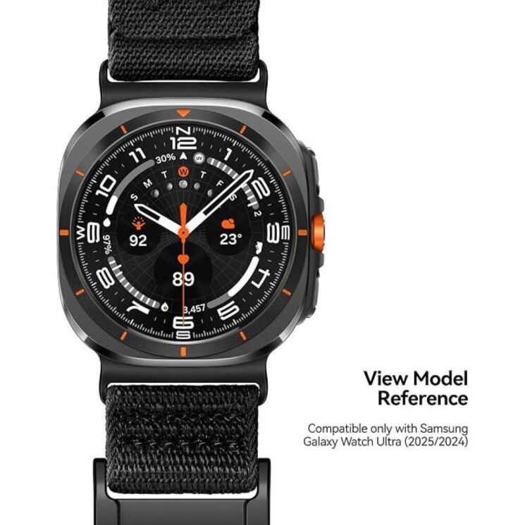 Ремінець AULUMU CS03 Titanium Mag Buckle Quick-Release Band для Samsung Galaxy Watch Ultra 2 / Ultra / Ultra (2025) - Black (427020B) Ремінець AULUMU CS03 Titanium Mag Buckle Quick-Release Band для Samsung Galaxy Watch Ultra 2 / Ultra / Ultra (2025) - Black: фото 5 з 12
