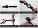 Ремінець AULUMU CS03 Titanium Mag Buckle Quick-Release Band для Samsung Galaxy Watch Ultra 2 / Ultra / Ultra (2025) - Black (427020B). Фото 12 з 12