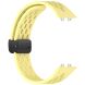Ремешок Deexe Astra Strap для Huawei Band 11 Pro / Band 11 - Yellow (410602Y). Фото 4 из 6