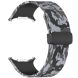 Ремешок Deexe Camouflage Pattern для Samsung Galaxy Watch Ultra (47mm) - Dark Grey (358030DH). Фото 2 из 6