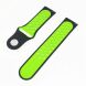 Ремінець Deexe Dot Color для Samsung Watch Active / Active 2 40mm / Active 2 44mm - Black / Green (223104H). Фото 5 з 5