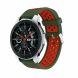 Ремешок Deexe Dual Color для Samsung Galaxy Watch 46mm / Watch 3 45mm / Gear S3 - Army Green / Red (115816GR). Фото 1 из 5