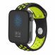 Ремешок Deexe Dot Color для Xiaomi Mi Watch (Chinese) - Black/Green (249603E). Фото 1 из 2