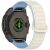 Ремешок Deexe Flexible Fit для часов Garmin c креплением Quick Fit 26mm - White / Mist Blue: фото 1 из 8