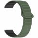 Ремінець Deexe Flexible Fit для годинників з шириною кріплення 20 мм - Army Green / Black (895450GB). Фото 3 з 9