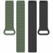Ремінець Deexe Flexible Fit для годинників з шириною кріплення 20 мм - Army Green / Black (895450GB). Фото 5 з 9