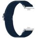 Ремешок Deexe Knitted Strap для Xiaomi Redmi Watch 4 / 5 / Mi Smart Band 8 Pro / Band 9 Pro - Midnight Blue (346419MB). Фото 3 из 9