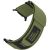 Ремінець Deexe Magic Tape для Samsung Galaxy Watch Ultra (47mm) - Army Green: фото 1 з 4