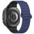 Ремінець Deexe Magnetic Strap для Samsung Galaxy Watch Ultra (47mm) - Dark Blue / Black: фото 1 з 7
