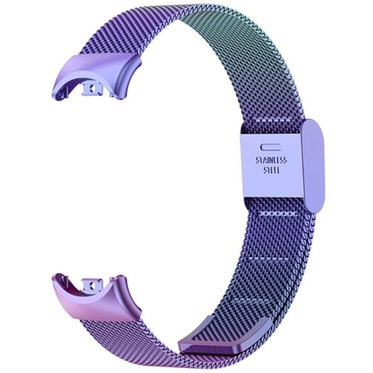 Ремешок Deexe Milanese Bracelet для Xiaomi Mi Smart Band 8 / 9 - Colorful: фото 3 из 8