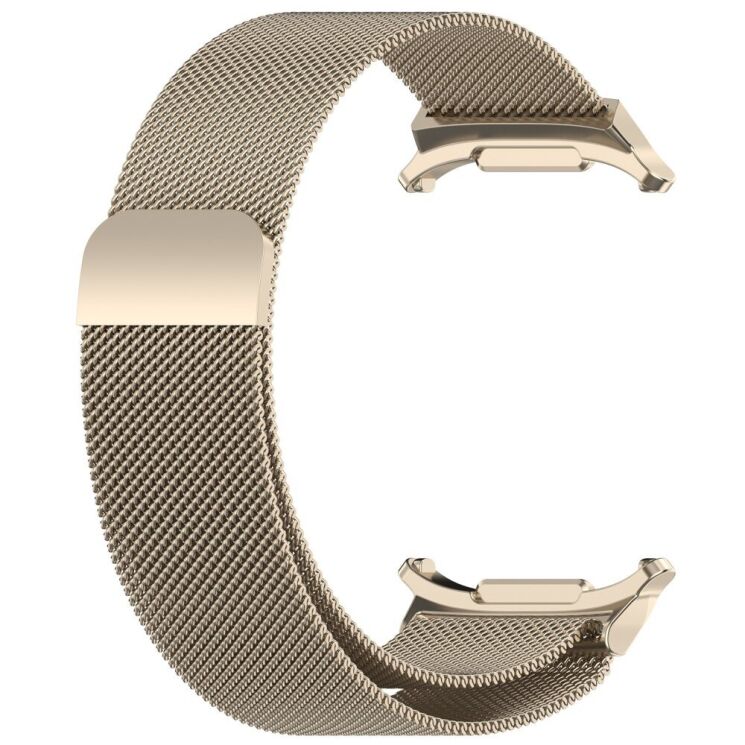 Ремешок Deexe Milanese Stainless Steel для Samsung Galaxy Watch Ultra (47mm) - Starlight: фото 3 из 8