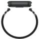 Ремешок Deexe Nylon Woven для Xiaomi Mi Smart Band 8 / Band 9 / Band 10 - Black (326050B). Фото 2 из 5