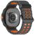 Ремінець Deexe Ocean Strap для Samsung Galaxy Watch 8 (40/44mm) / 8 Classic / Ultra (2025) - Grey / Orange: фото 1 з 6