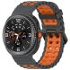 Ремешок Deexe Ocean Strap для Samsung Galaxy Watch 8 (40/44mm) / 8 Classic - Grey / Orange (384117HO). Фото 2 из 6
