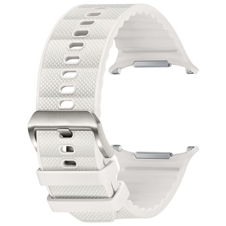 Ремешок Deexe Orion Strap для Samsung Galaxy Watch Ultra (47mm) - White: фото 1 из 5