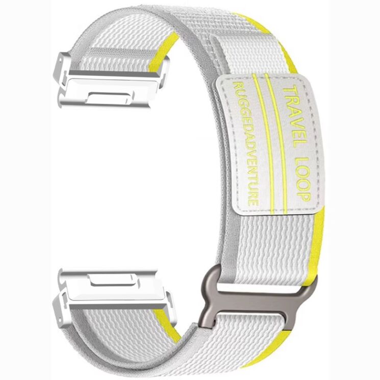 Ремешок Deexe Ranger для часов Garmin c креплением Quick Fit 22mm - Yellow / Grey: фото 1 из 3