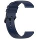 Ремешок Deexe Silicone Band для часов с шириной крепления 20мм - Dark Blue (895422DB). Фото 4 из 11