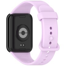 Ремешок Deexe Silicone Band для Xiaomi Mi Smart Band 9 Pro - Lilac Purple: фото 1 из 12