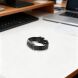 Ремешок Deexe Soft Silicone для Google Fitbit Air - Black (258001B). Фото 6 из 9