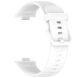 Ремешок Deexe Soft Silicone для Huawei Watch Fit 3 - White (357103W). Фото 2 из 7