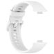 Ремешок Deexe Soft Silicone для Huawei Watch Fit 3 - White (357103W). Фото 3 из 7