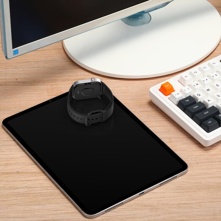 Ремешок Deexe Soft Silicone для Xiaomi Redmi Watch 6 - Black: фото 7 з 12