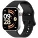 Ремешок Deexe Soft Silicone для Xiaomi Redmi Watch 6 - Black (391402B). Фото 4 з 12