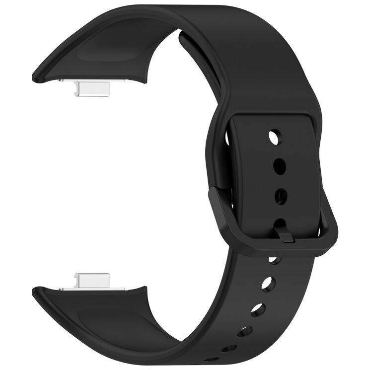 Ремешок Deexe Soft Silicone для Xiaomi Redmi Watch 6 - Black: фото 2 з 12