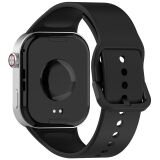 Ремешок Deexe Soft Silicone для Xiaomi Redmi Watch 6 - Black: фото 1 з 12
