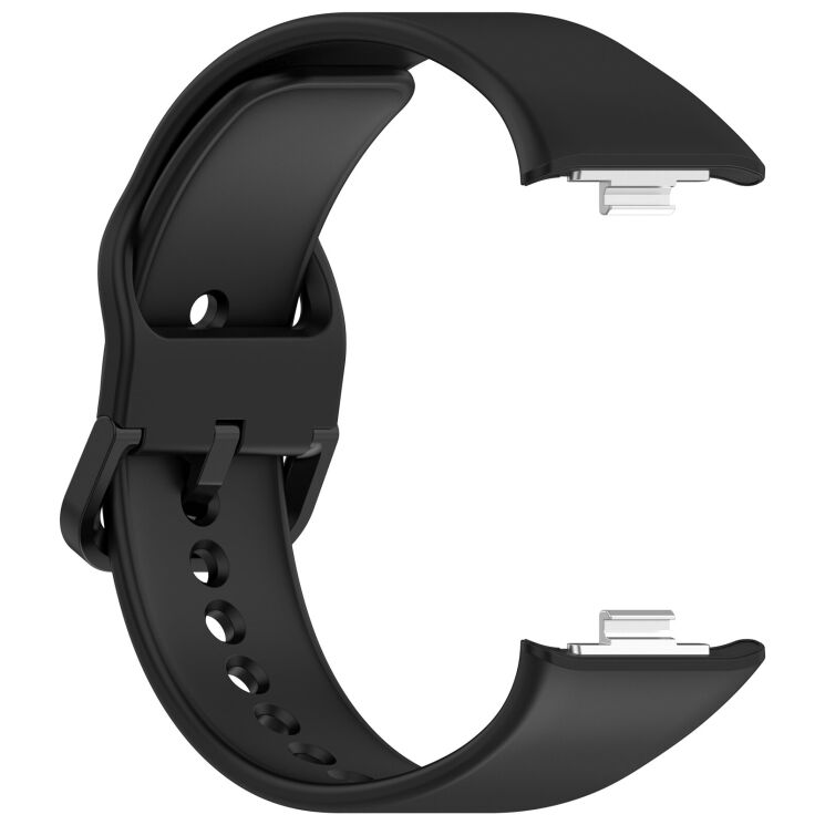 Ремешок Deexe Soft Silicone для Xiaomi Redmi Watch 6 - Black: фото 3 з 12