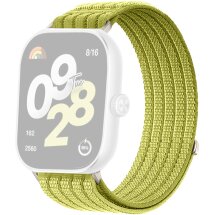 Ремешок Deexe Soft Weave для Xiaomi Redmi Watch 4 / Watch 5 / Watch 6 / Mi Smart Band 8 Pro / Band 9 Pro - Light Green: фото 1 из 5