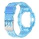Ремешок Deexe Solid Color для Samsung Galaxy Watch 4 / 5 (44mm) - Transparent Blue (284532L). Фото 3 из 6