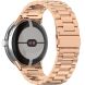 Ремешок Deexe Stainless Steel для Google Pixel Watch 3 (45mm) - Rose Gold (380700RG). Фото 1 из 9