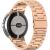 Ремешок Deexe Stainless Steel для Google Pixel Watch 3 (45mm) - Rose Gold: фото 1 из 9