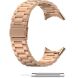 Ремешок Deexe Stainless Steel для Google Pixel Watch 3 (45mm) - Rose Gold (380700RG). Фото 5 из 9