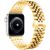Ремінець Deexe Stainless Steel Strap для Apple Watch 46 / 45 / 44 / SE 44 / 42 (Series 1-3) / Ultra / Ultra 2 - Gold: фото 1 з 6