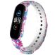 Ремешок Deexe Style Strap для Xiaomi Mi Band 5 / Mi Band 6 - Butterfly (229505E). Фото 1 из 5