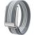 Ремінець для годинника Deexe Triple Fit для WHOOP 5.0 / MG - Grey / Silver: фото 1 з 2
