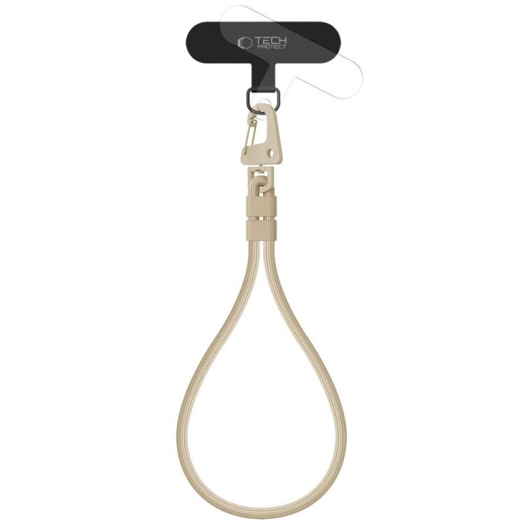 Ремінець для смартфона Tech-Protect C8S ROPE - Taupe (981948A) Ремінець для смартфона Tech-Protect C8S ROPE - Taupe: фото 1 з 4