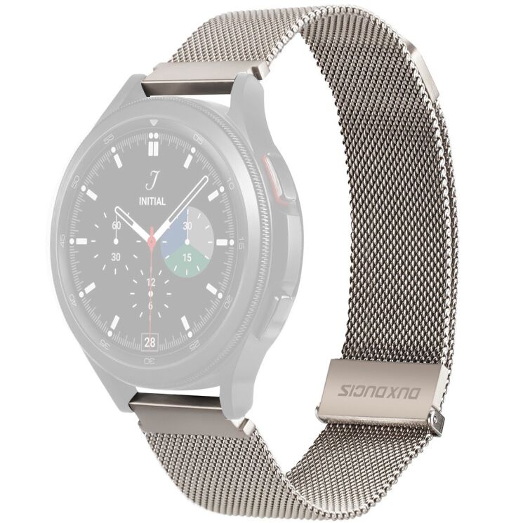 Ремінець DUX DUCIS Milanese Pro для годинників з шириною кріплення 22 мм - Lite Silver (895552LS) Ремінець DUX DUCIS Milanese Pro для годинників з шириною кріплення 22 мм - Lite Silver: фото 1 з 9