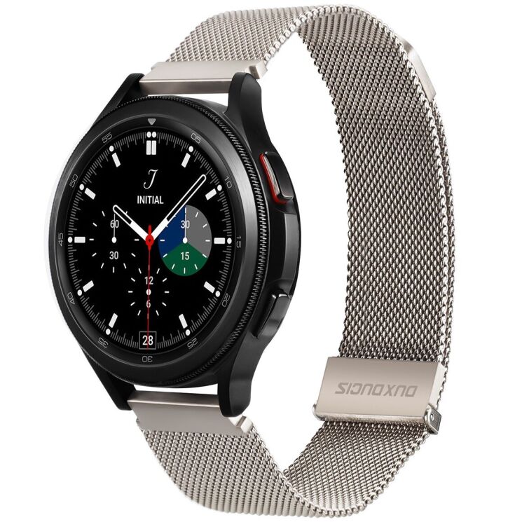 Ремінець DUX DUCIS Milanese Pro для годинників з шириною кріплення 22 мм - Lite Silver (895552LS) Ремінець DUX DUCIS Milanese Pro для годинників з шириною кріплення 22 мм - Lite Silver: фото 2 з 9