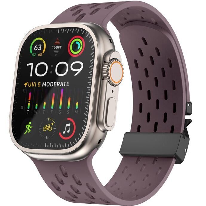 Ремешок KALEBOL Astra Strap для Apple Watch 46 / 45 / 44 / SE 44 / 42 (Series 1-3) / Ultra / Ultra 2 - Purple: фото 3 из 9